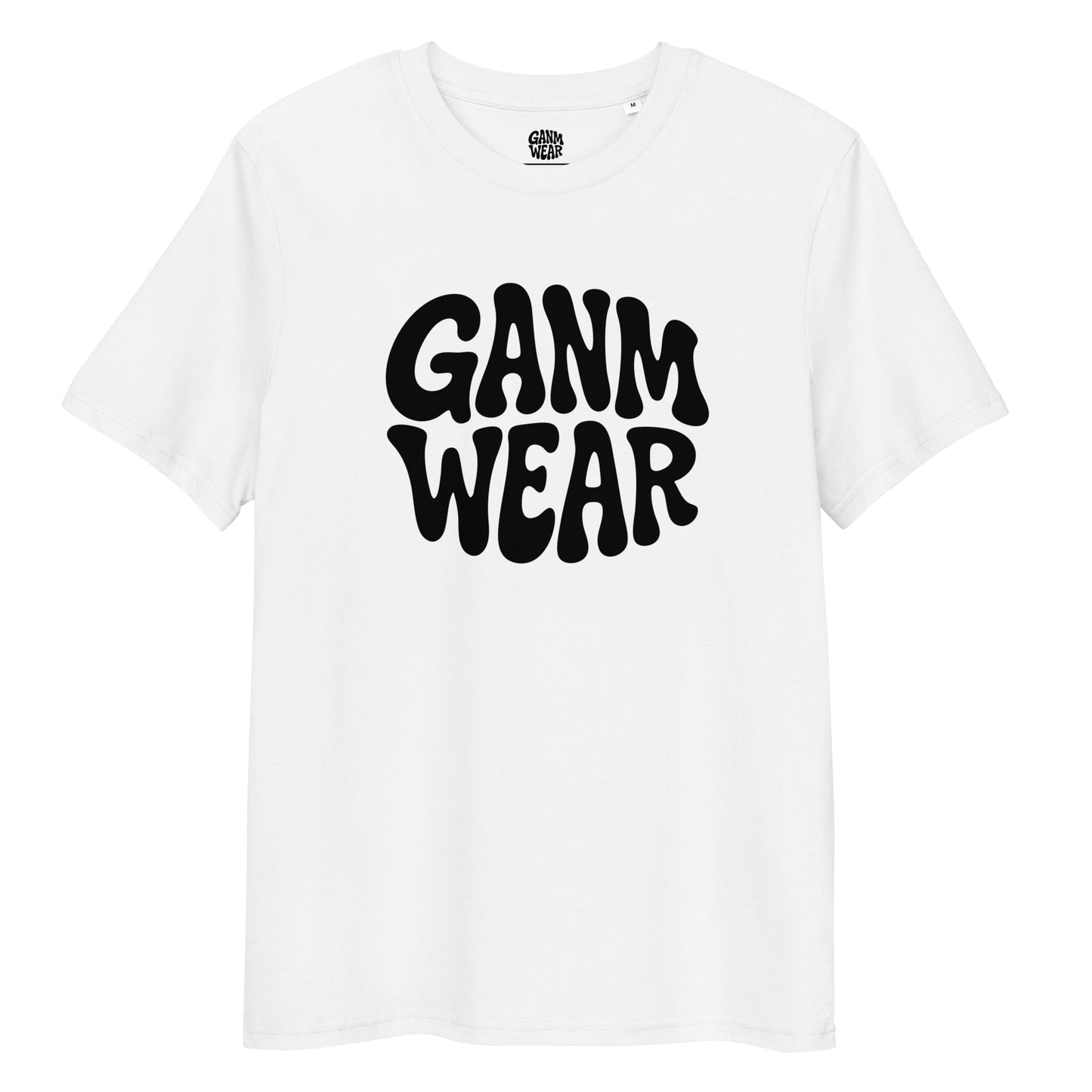 tshirt blanc black drip ganm wear