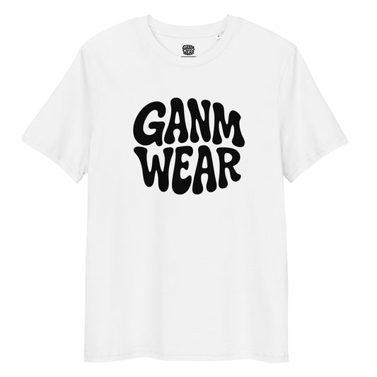 tshirt blanc black drip ganm wear