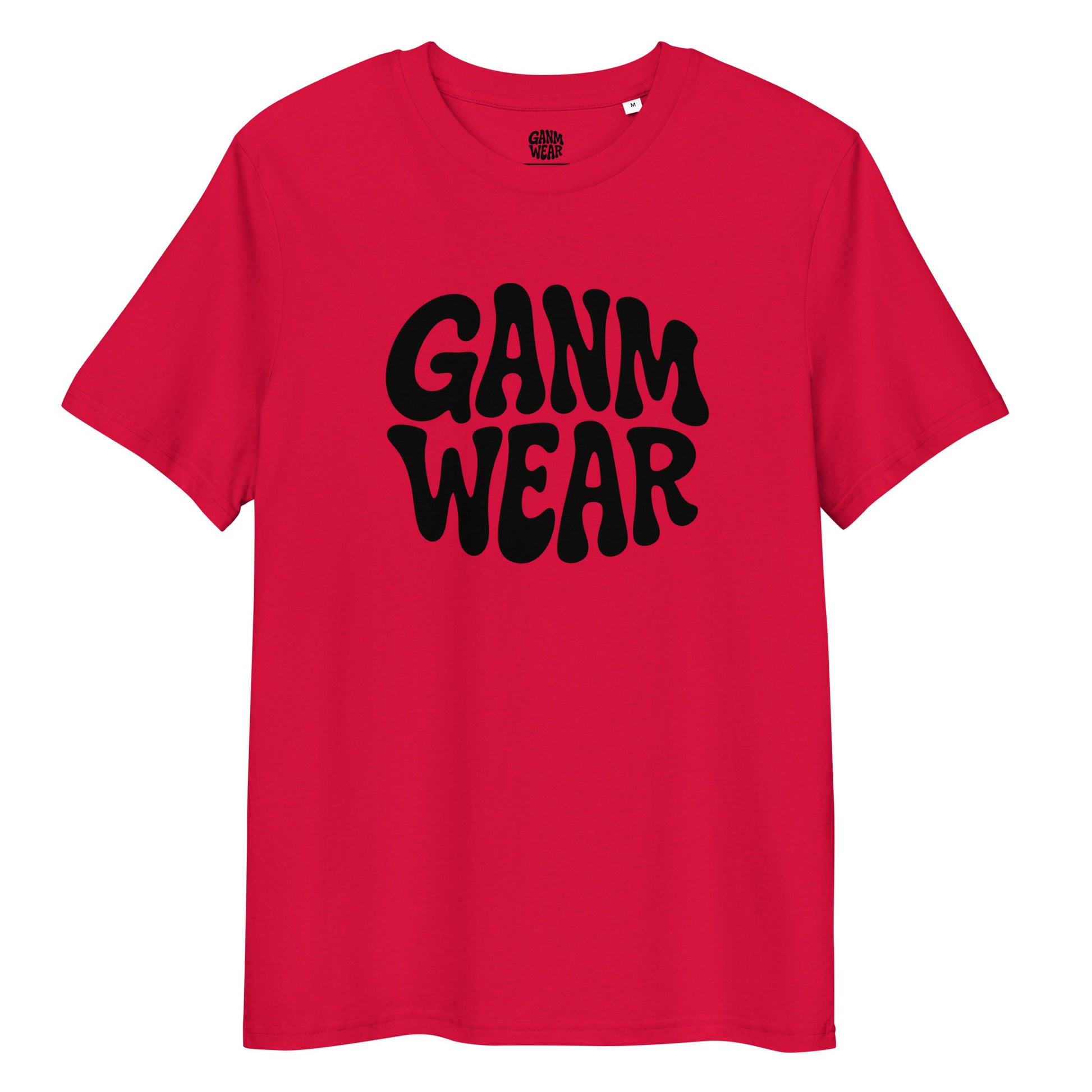tshirt rouge black drip ganm wear