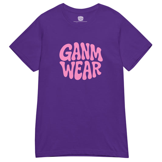 tshirt violet pink drip ganm wear femme